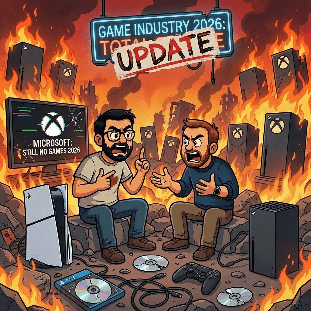 Die Spielebranche brennt schon wieder: Xbox-Massaker & Sonys Disc-Aus – Videogamecast News KW 28